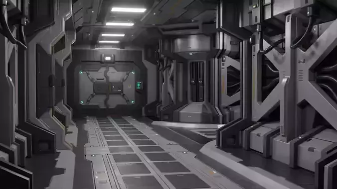 SPACE  corridor 