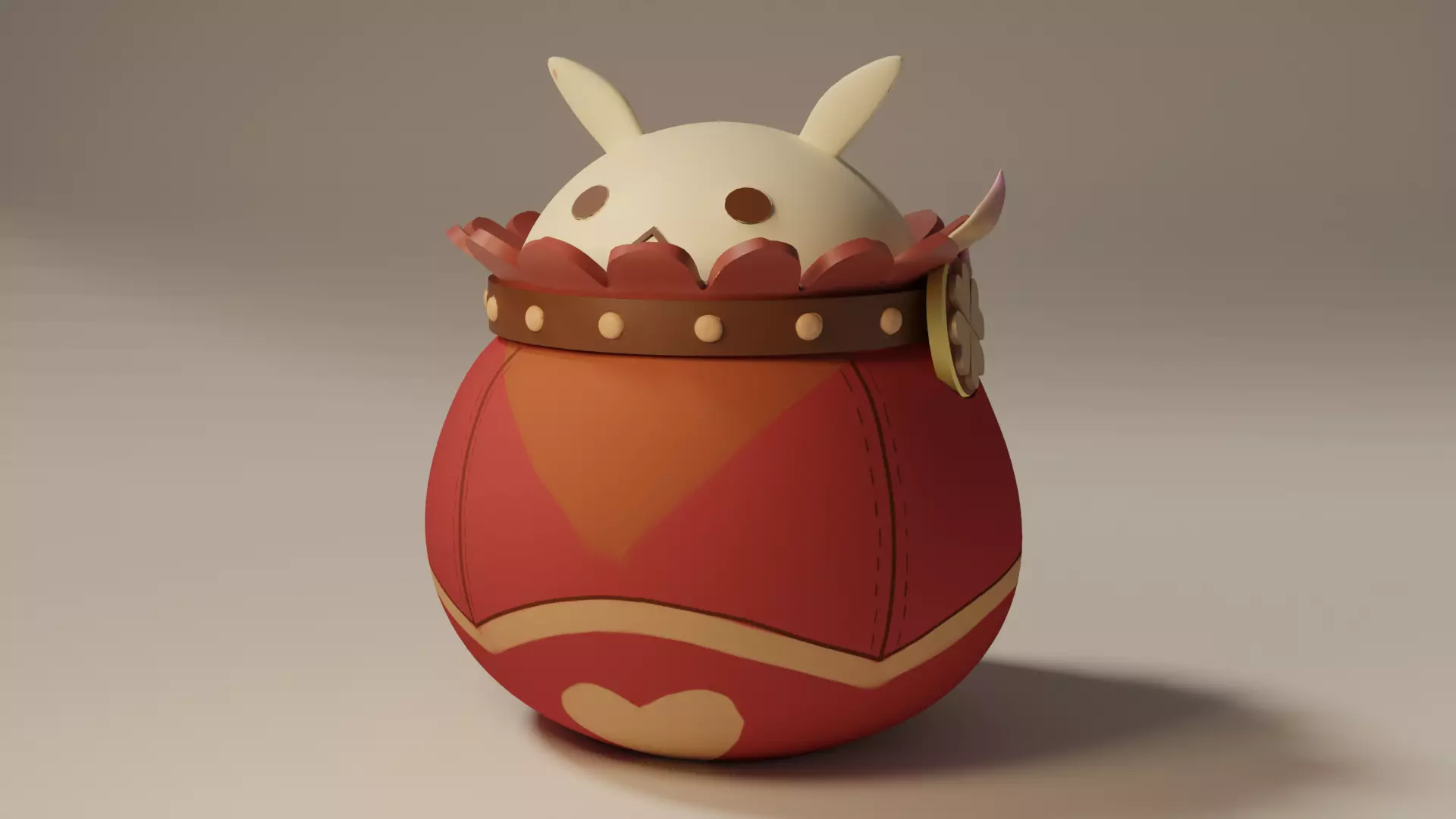 Klee Bomb 3D print model_0