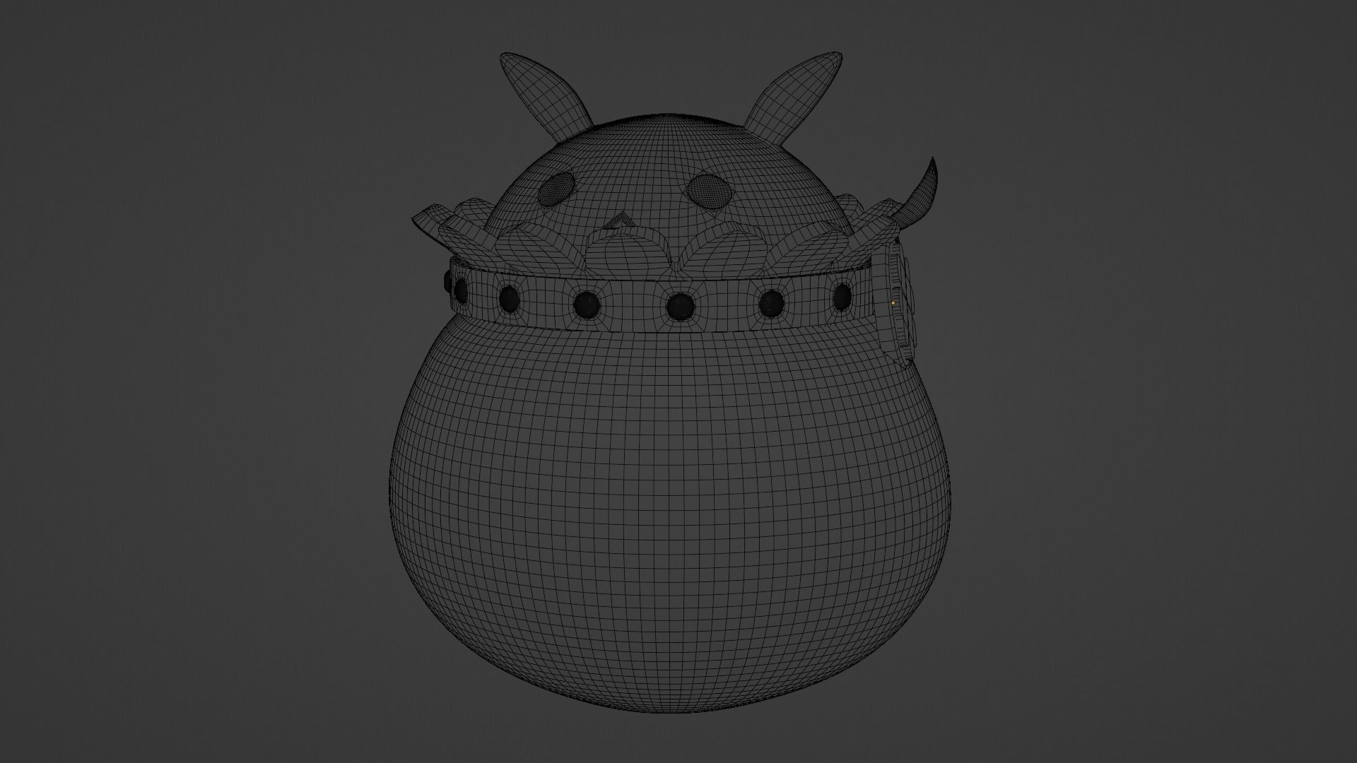 Klee Bomb 3D print model_3