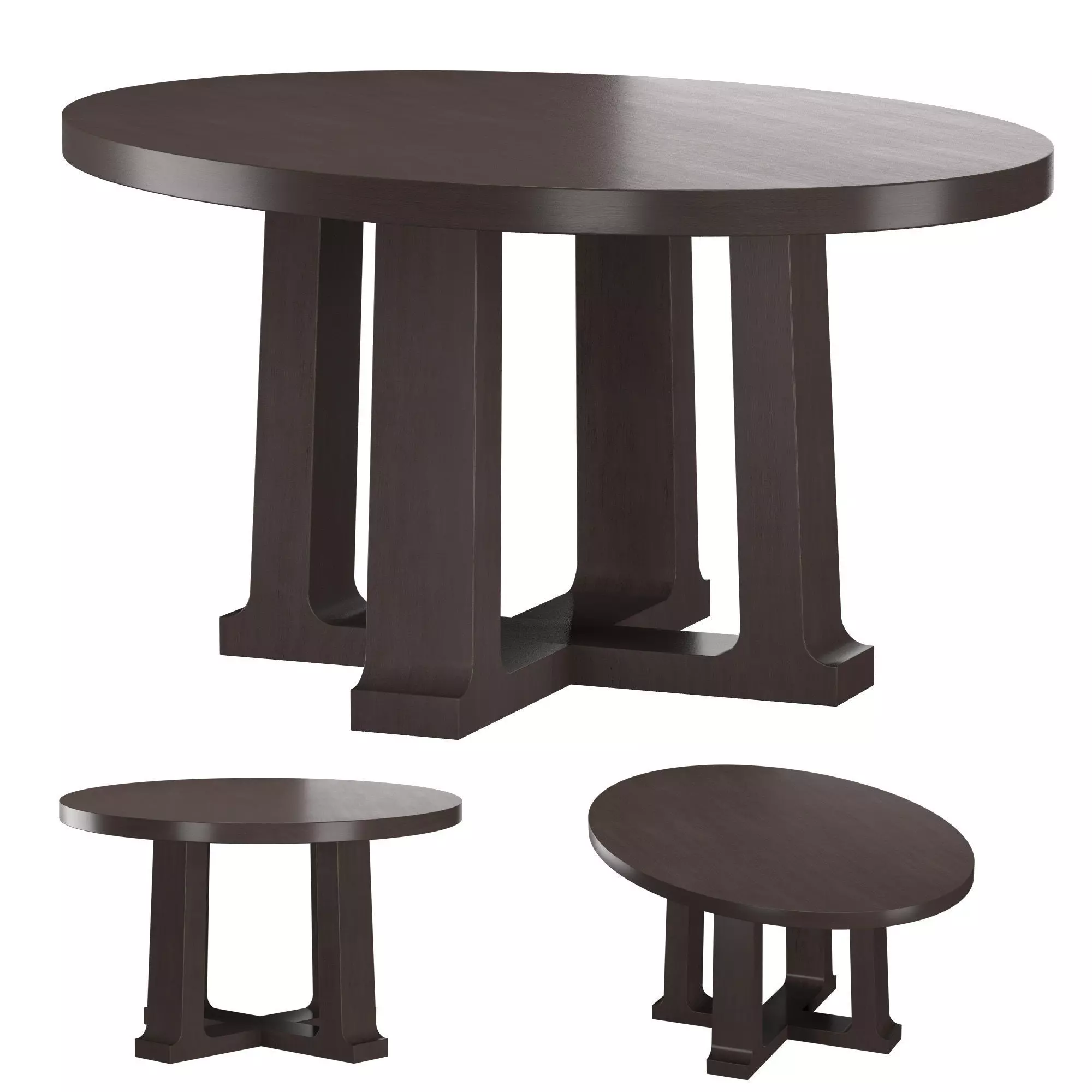 Table Cochin 3D model_0