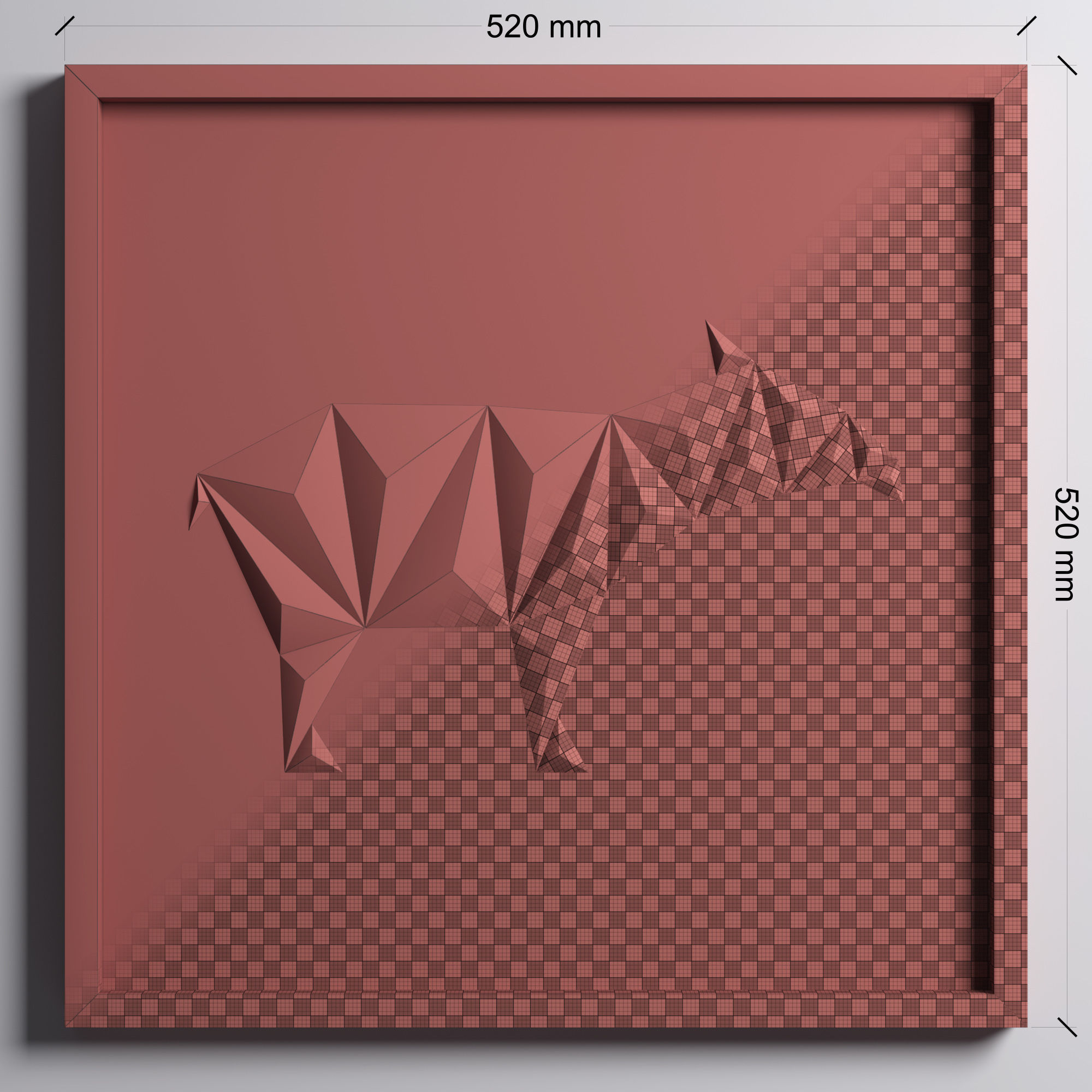 Paper ArtWork 24 3D model_5