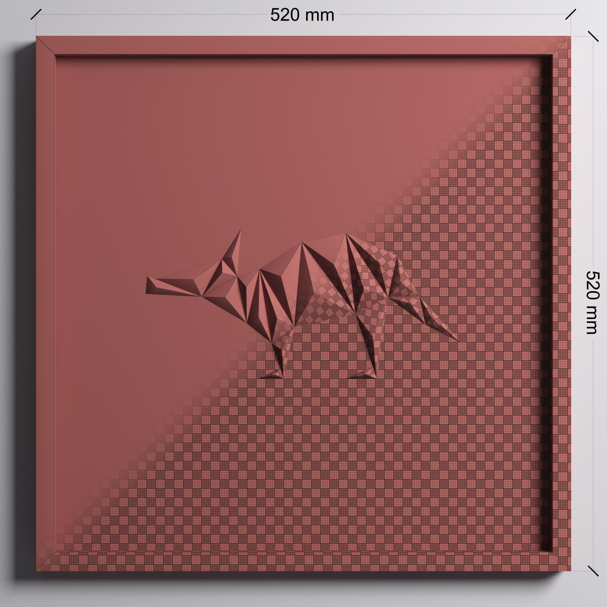 Paper ArtWork 24 3D model_6