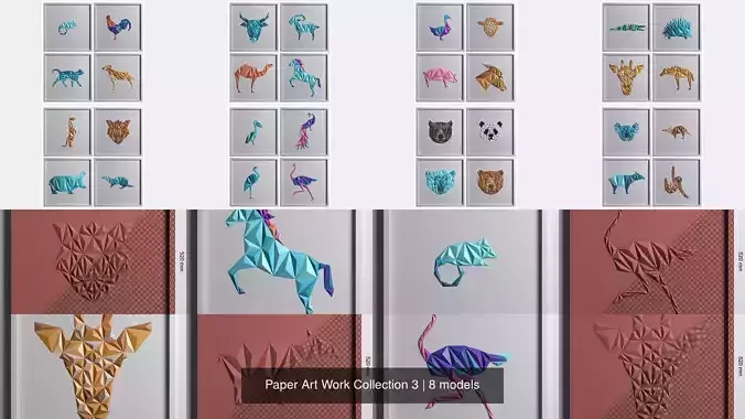 Paper Art Work Collection 3