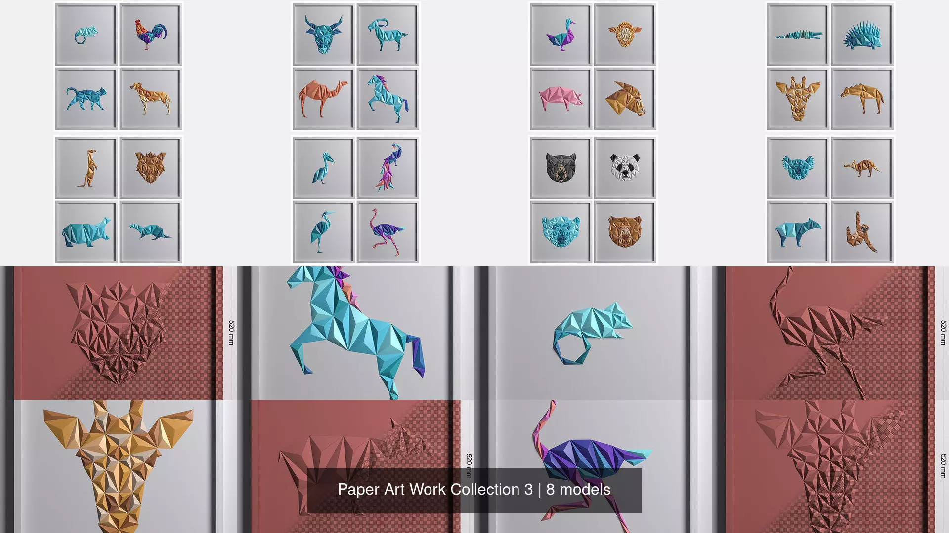 Paper Art Work Collection 3 _1