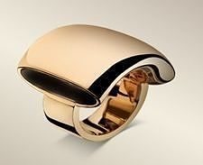 YD172 gold ring with onyx 3D print model