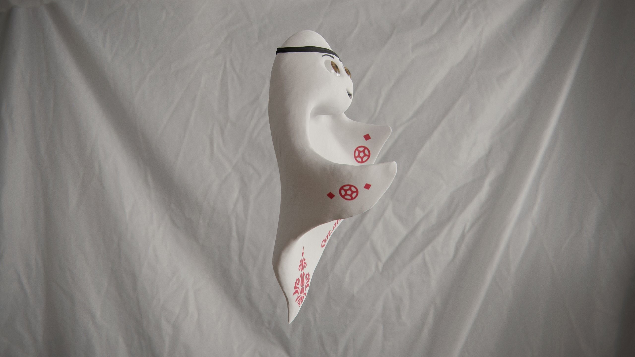 Laeeb - Qatar FIFA World Cup Mascot 3D model_3