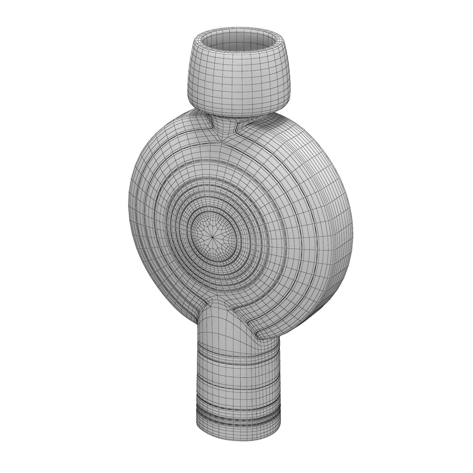 Rare composite pot 1967 3D model_4