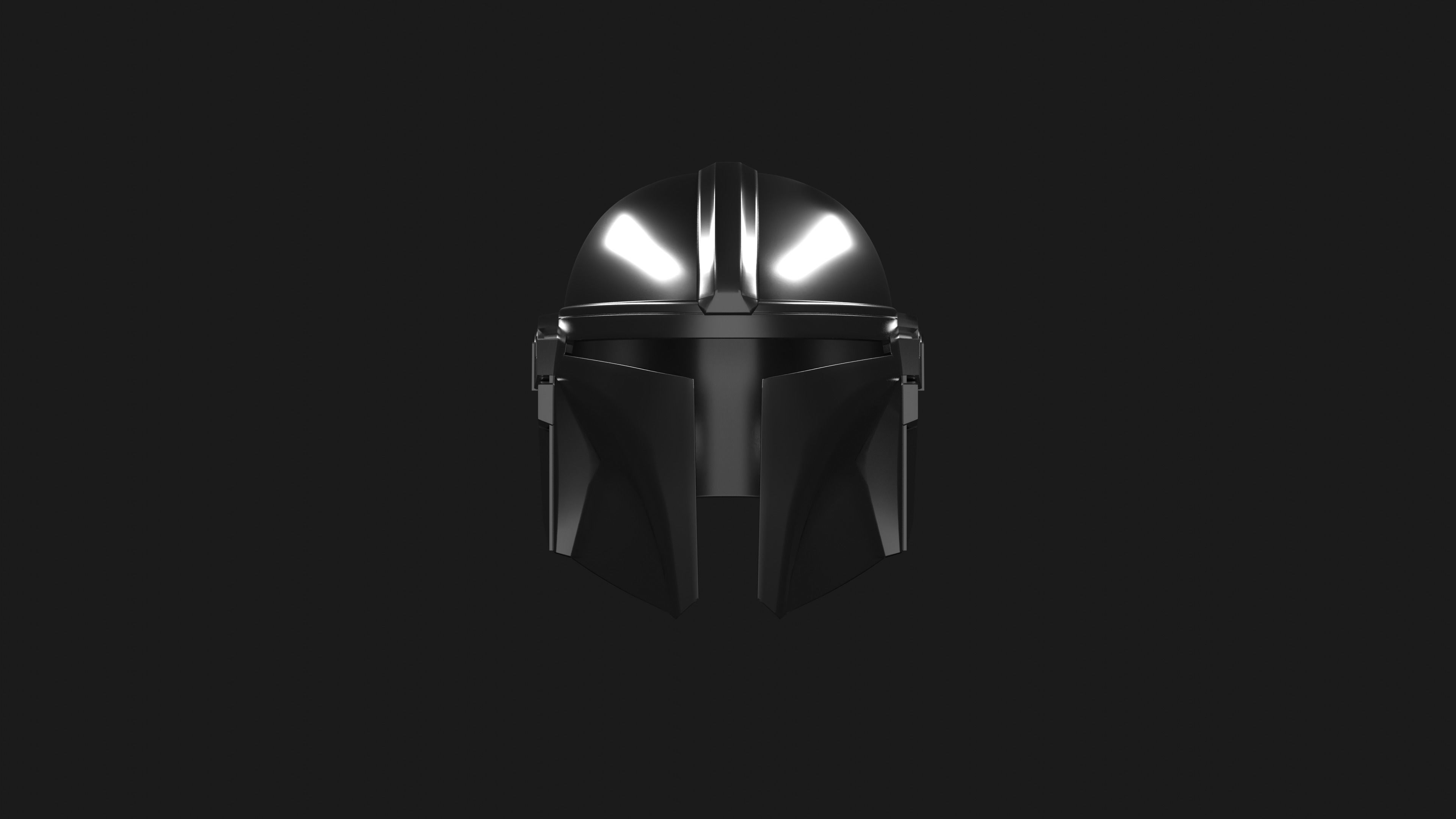 THE MANDALORIAN DIN DJARIN HELMET 3D print model_3