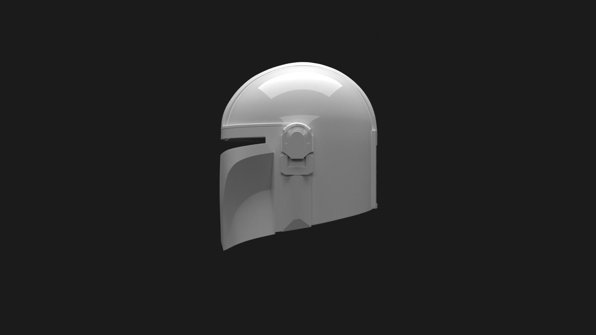 THE MANDALORIAN DIN DJARIN HELMET 3D print model_2