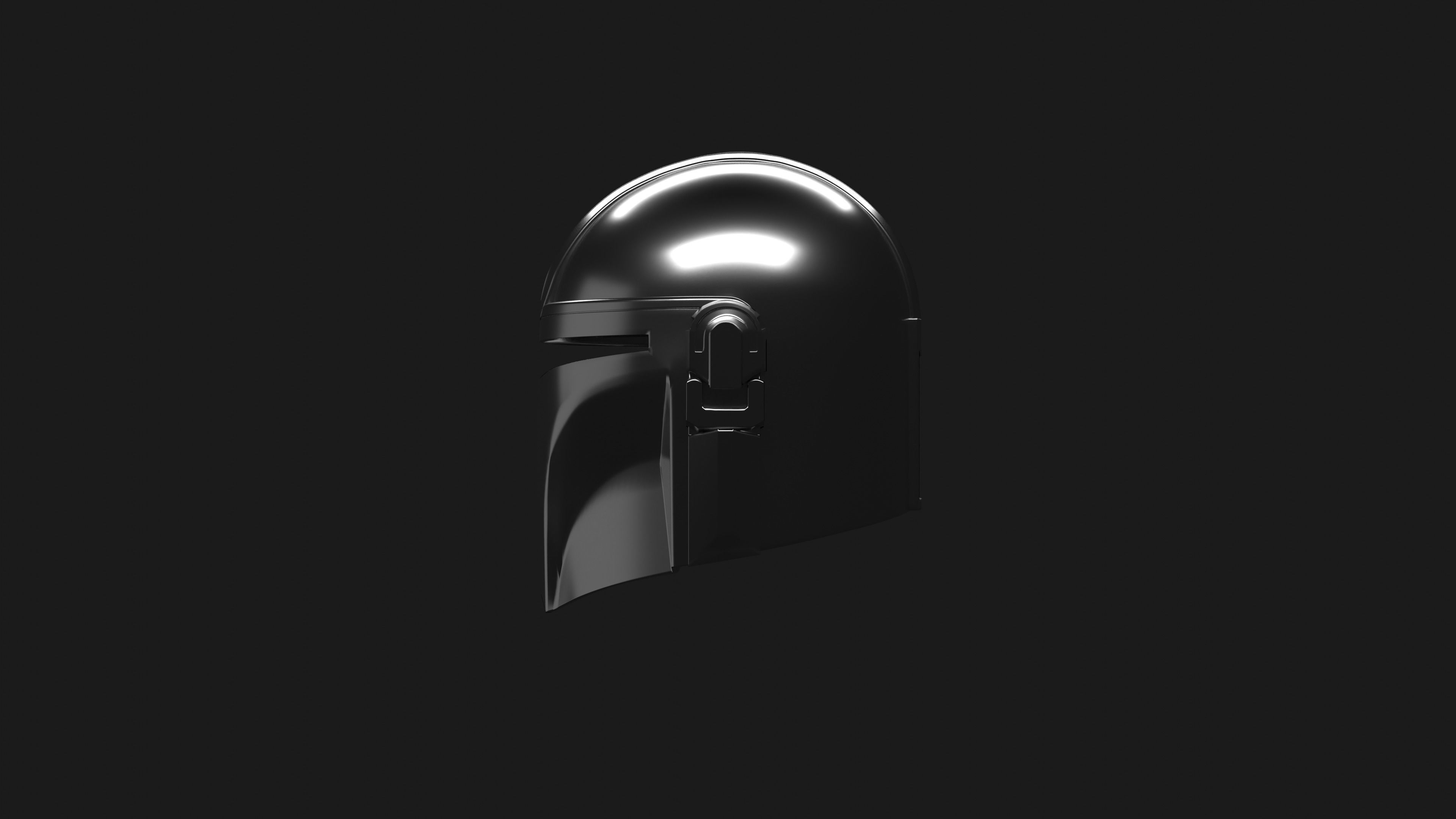 THE MANDALORIAN DIN DJARIN HELMET 3D print model_5