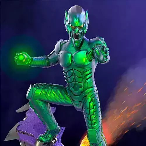 GREEN GOBLIN 2002 - COLLECTIBLE STATUE