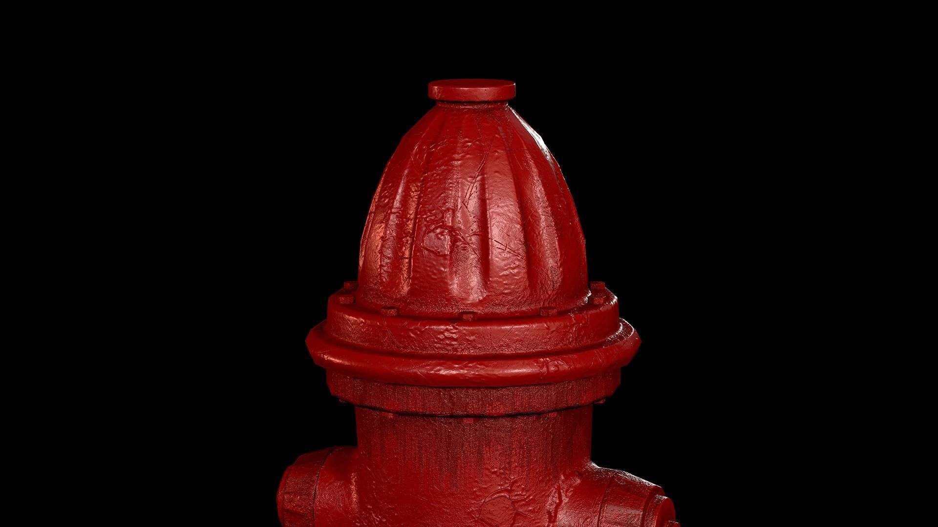 British Style Street Asset Pack Low-poly 3D model_13