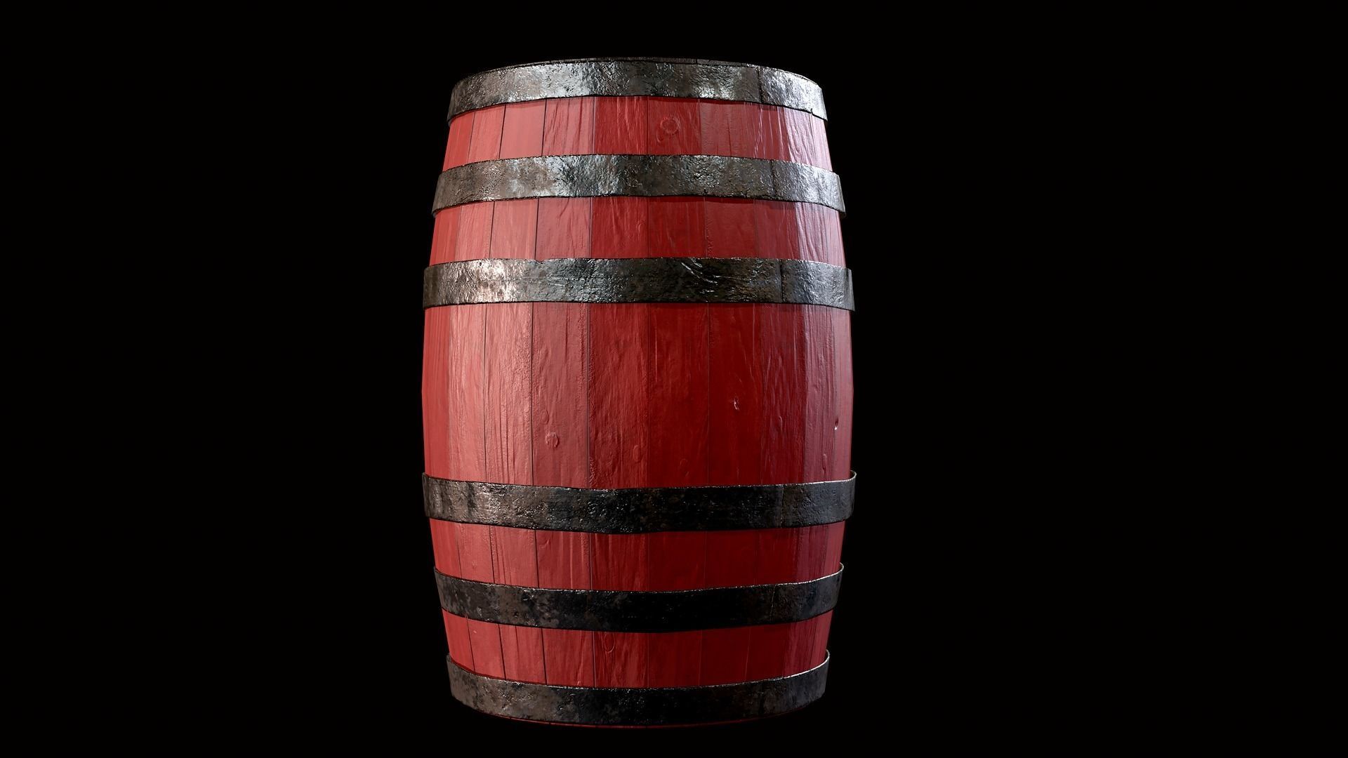 British Style Street Asset Pack Low-poly 3D model_9