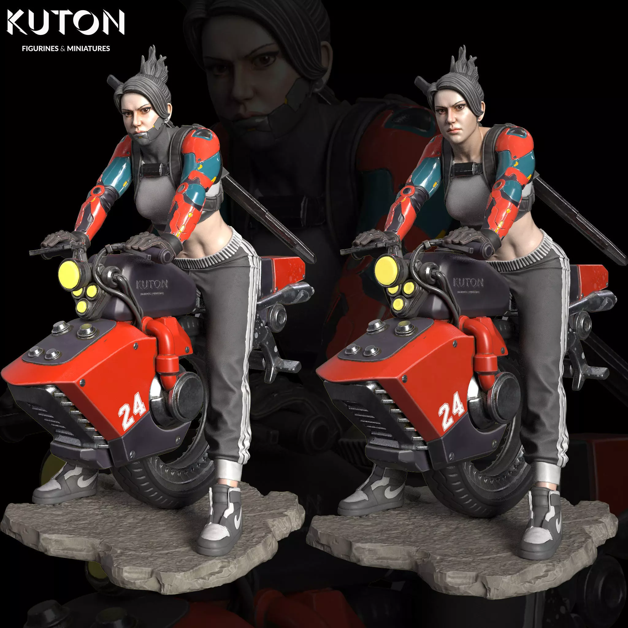 Brenda kuton figure 3D print model_0