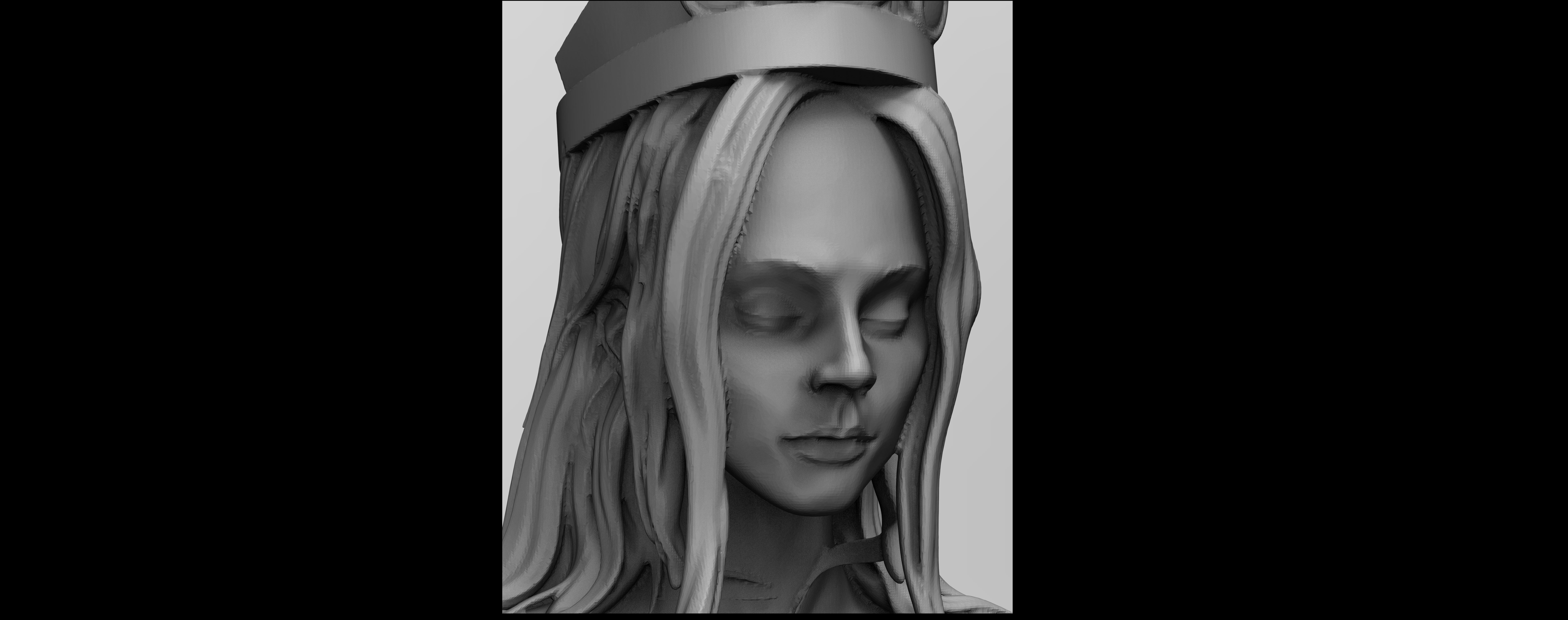 Levitating Evil Queen 3D print model_19