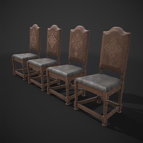 750 Medieval Props Pack 3D Model Collection_161