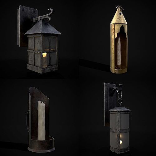 750 Medieval Props Pack 3D Model Collection_141