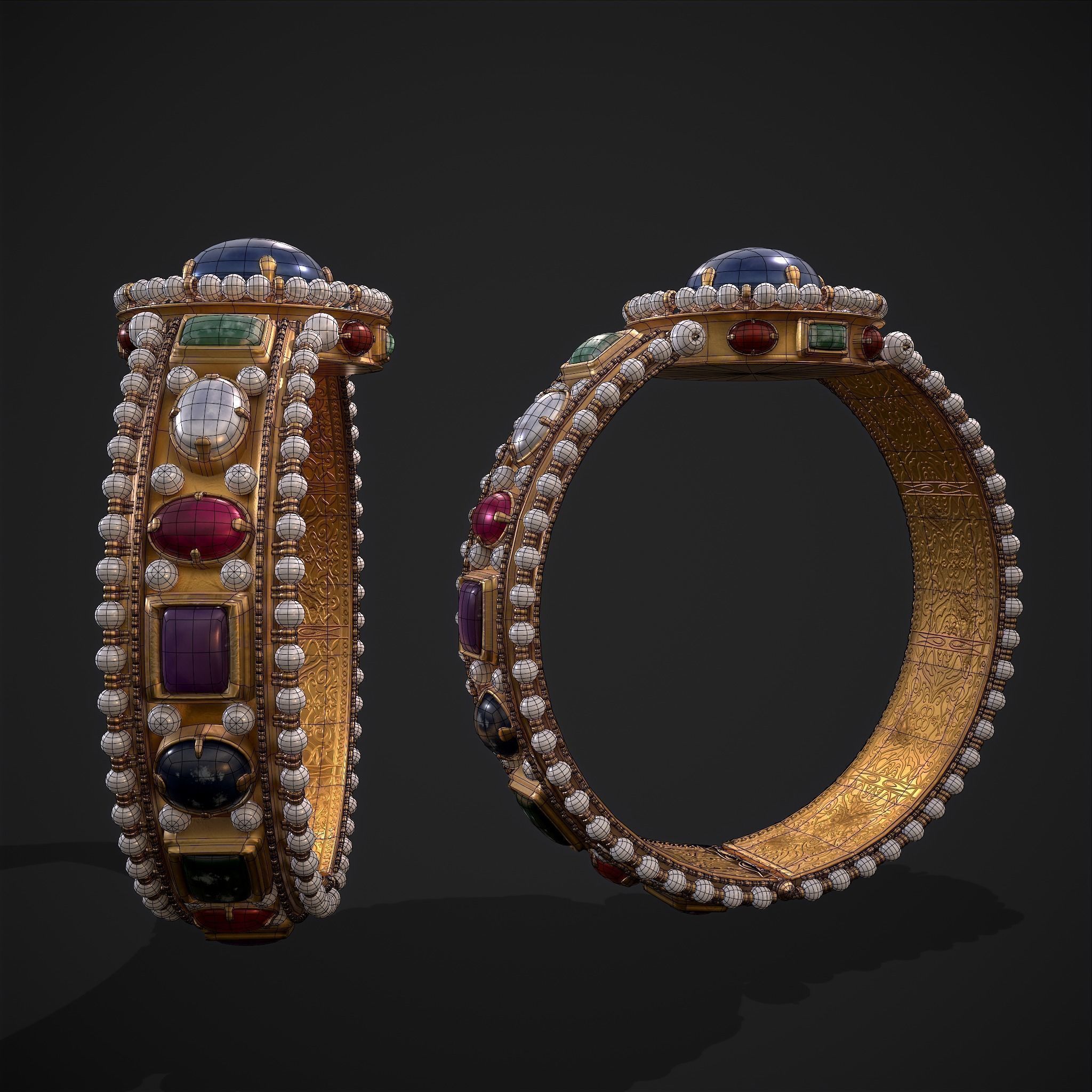 750 Medieval Props Pack 3D Model Collection_170