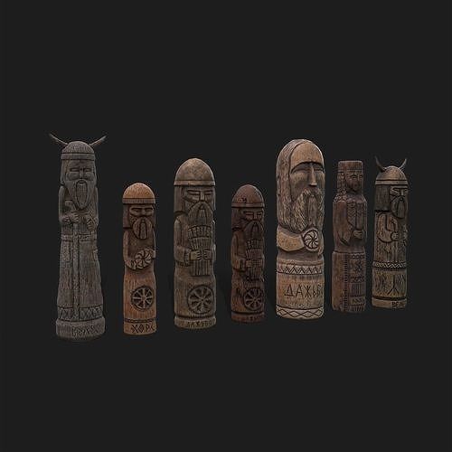 750 Medieval Props Pack 3D Model Collection_92