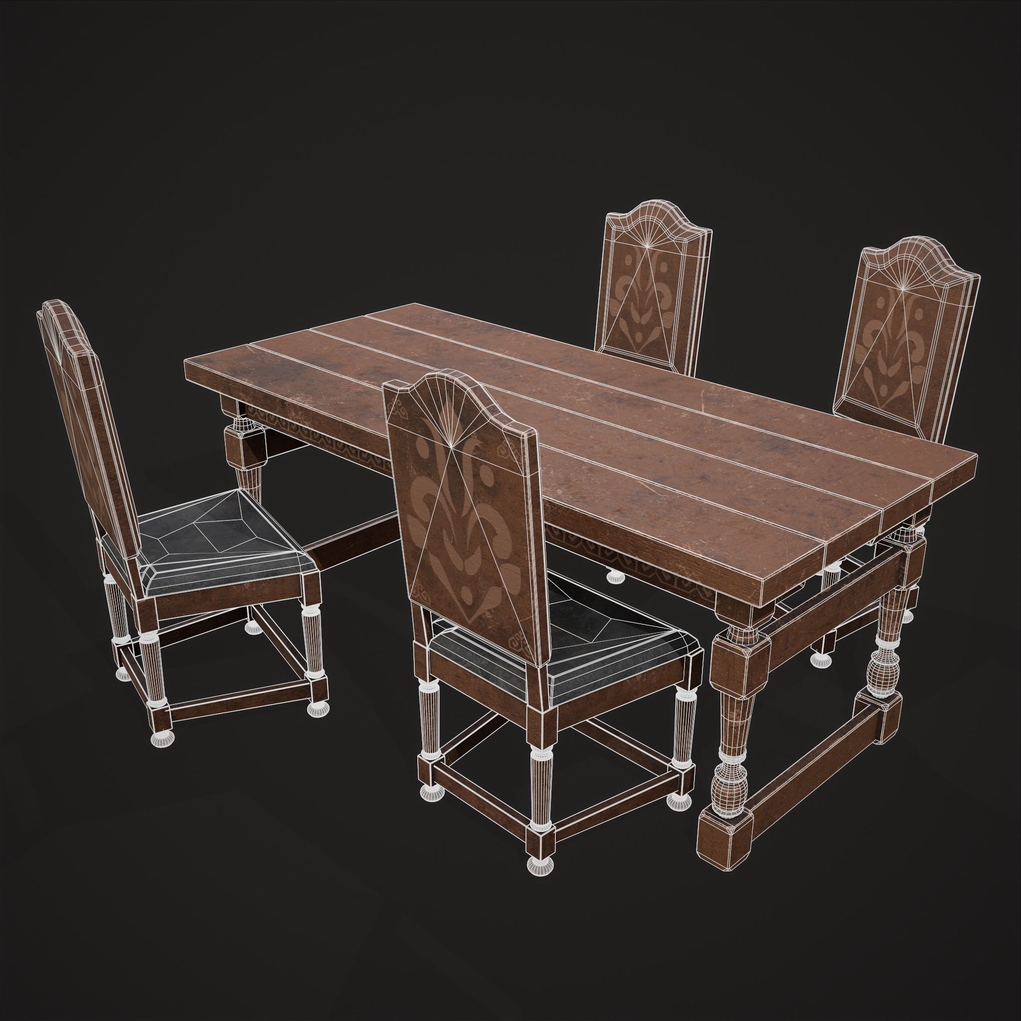 750 Medieval Props Pack 3D Model Collection_100