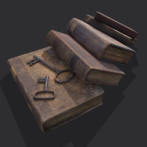 750 Medieval Props Pack 3D Model Collection_194
