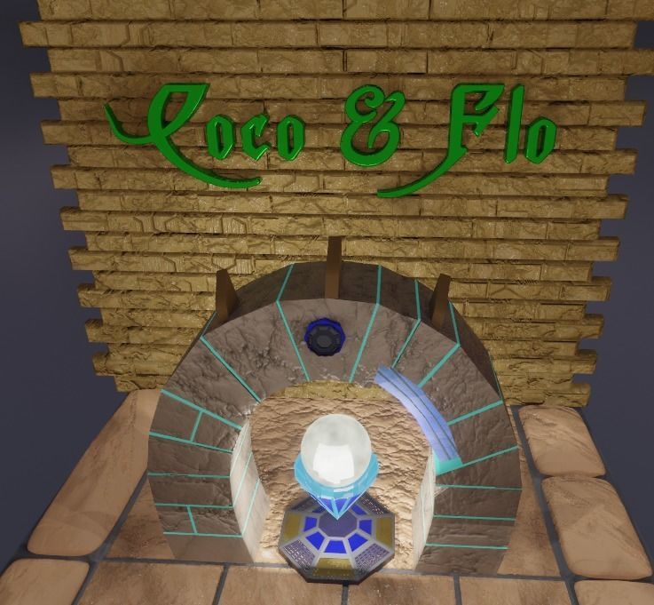 game portal Free 3D model_2