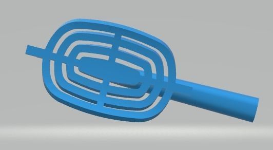 YD181 cushion cut citrine and diamond ring 3D print model_6