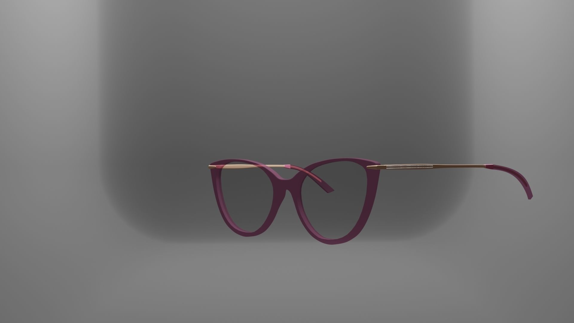Polaroid Sunglasses 13 for Augmented Reality Low-poly 3D model_3