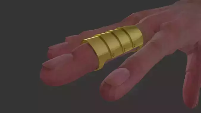 Joint Articulation Ring Set 3D print model