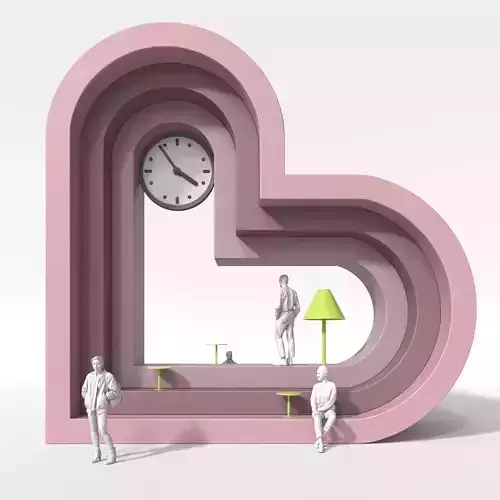 URBAN HEART public space  streets and commercial areas