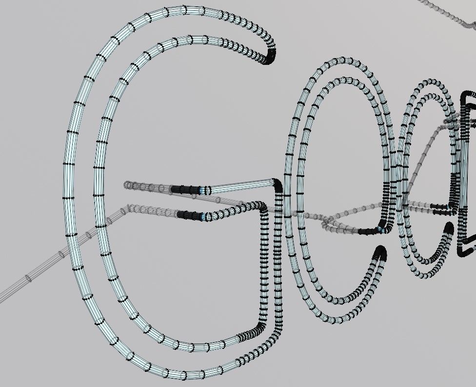 Neon sign Coffee is always a good idea with lamp  3D model_7