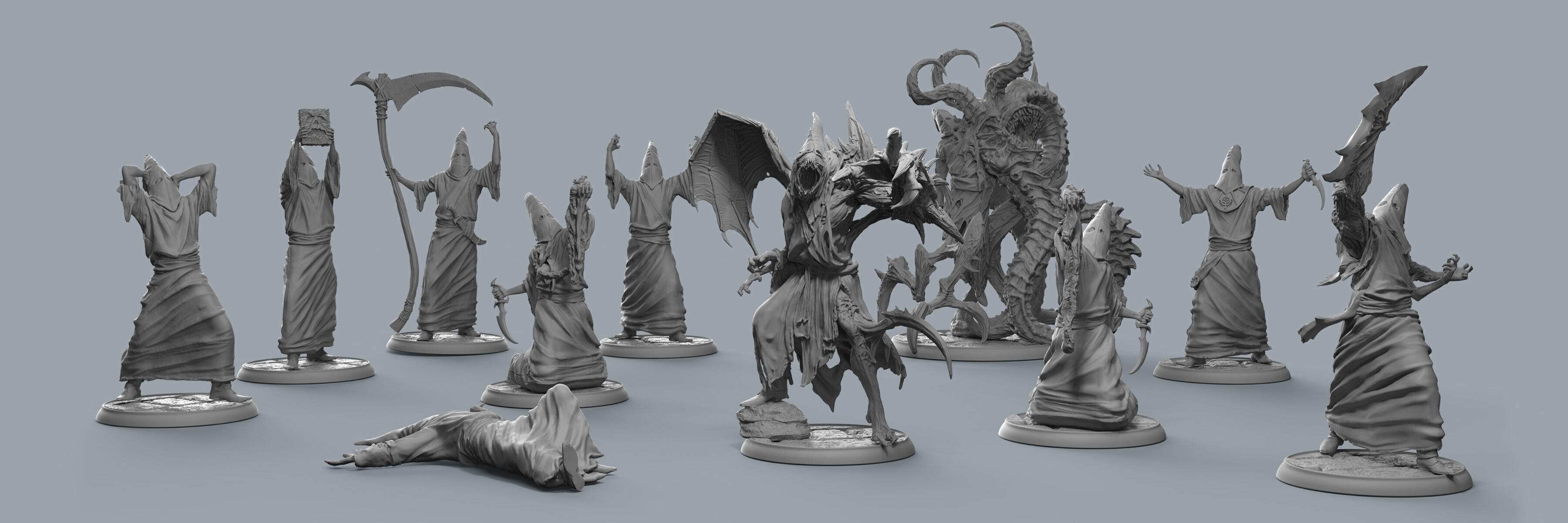 BUNDLE 03 - NYARLATHOTEP CULT 3D print model_4