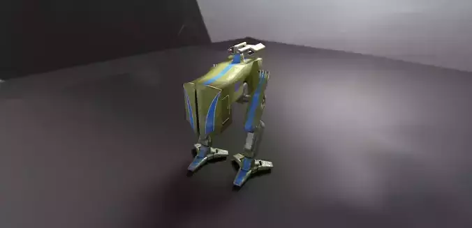 Emperor Battle for Dune Mangust Low-poly 3D model 