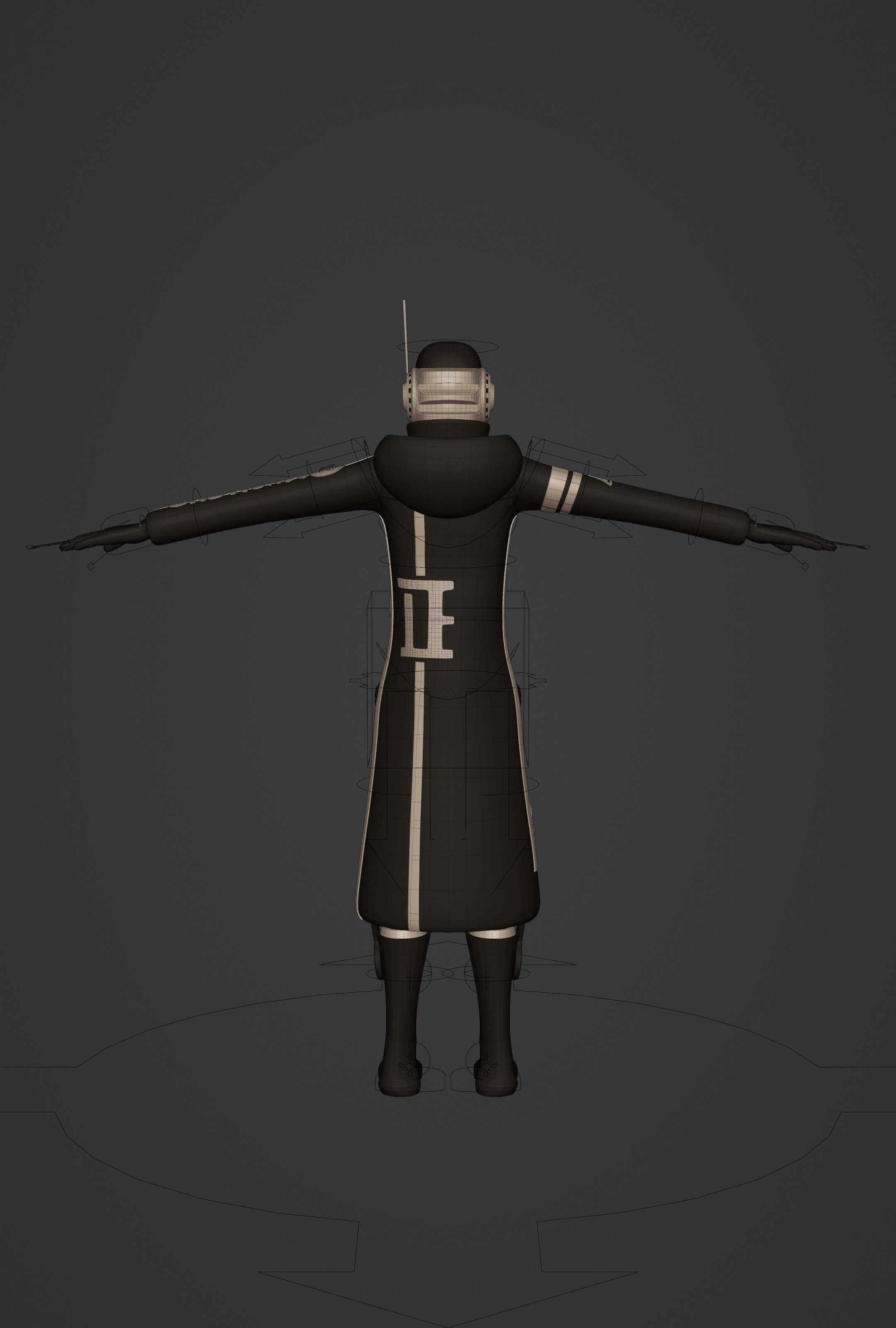 ONE PIECE VEGAPUNK SHAKA FIGURE SCULPT Low-poly 3D model_37