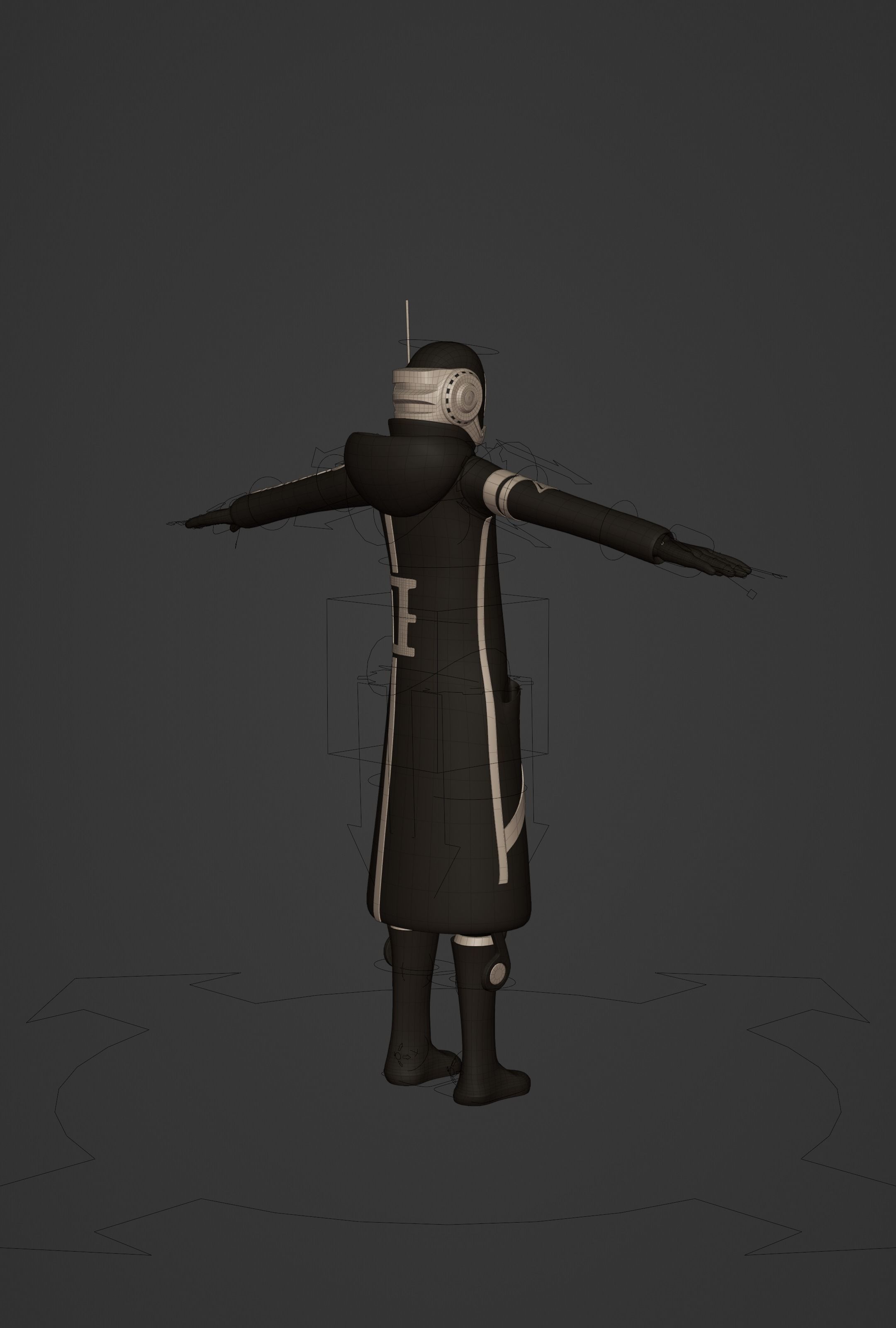 ONE PIECE VEGAPUNK SHAKA FIGURE SCULPT Low-poly 3D model_38