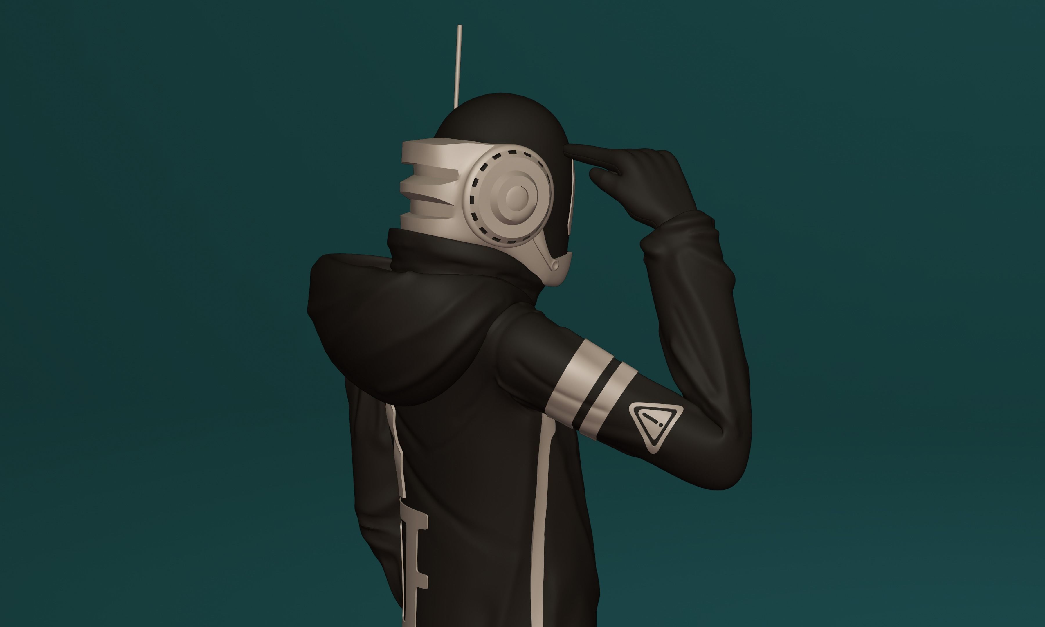 ONE PIECE VEGAPUNK SHAKA FIGURE SCULPT Low-poly 3D model_23