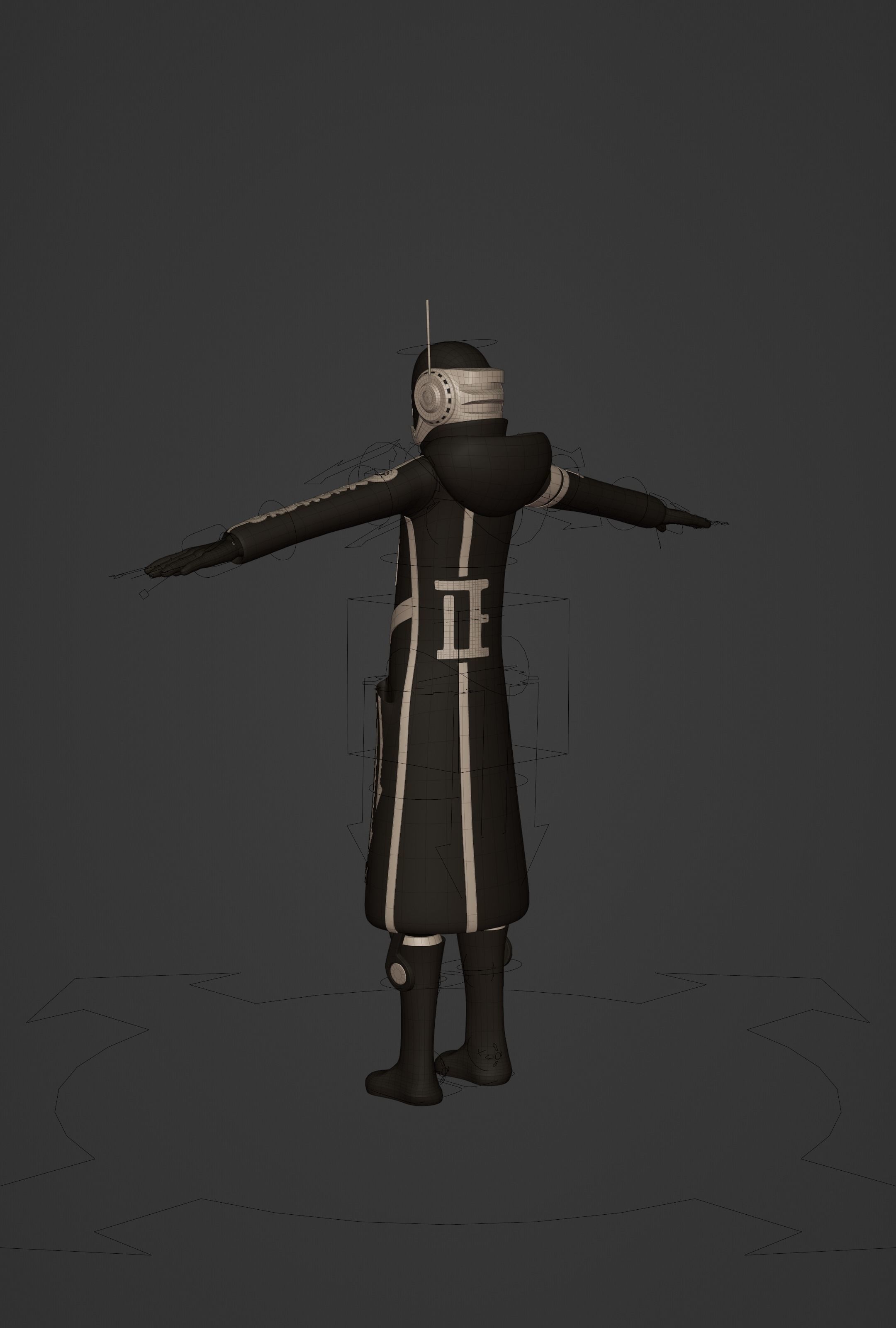 ONE PIECE VEGAPUNK SHAKA FIGURE SCULPT Low-poly 3D model_36