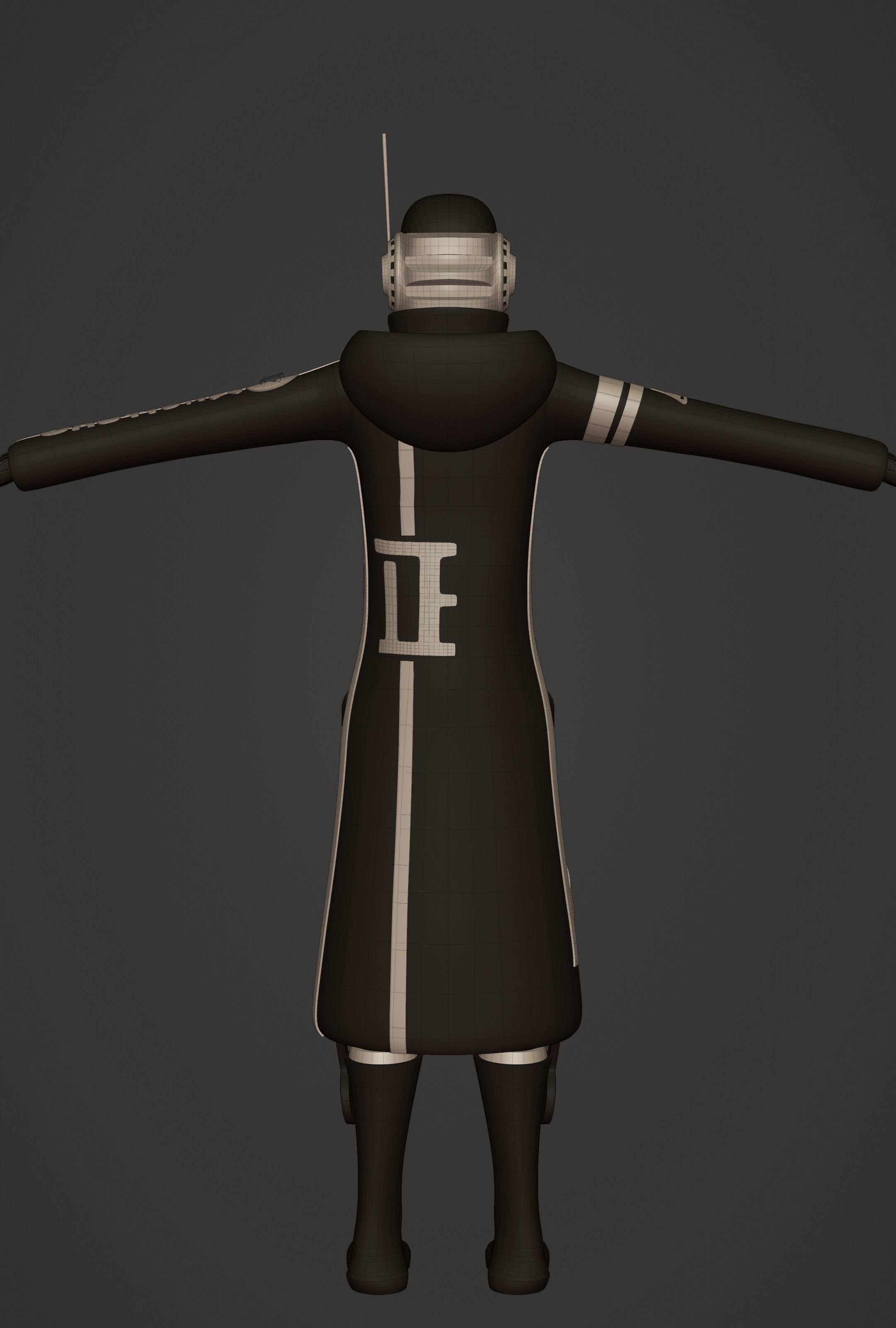 ONE PIECE VEGAPUNK SHAKA FIGURE SCULPT Low-poly 3D model_29