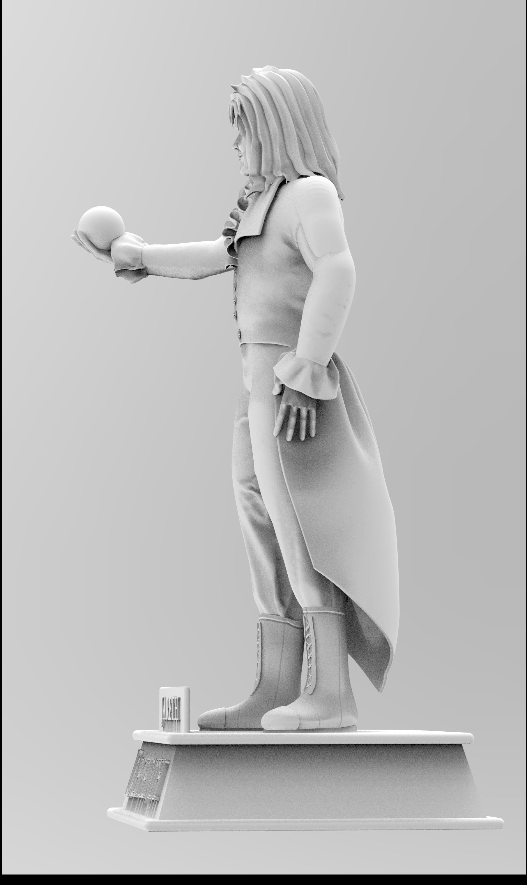 Labarynth  Jareth the Goblin King 3D print model_10