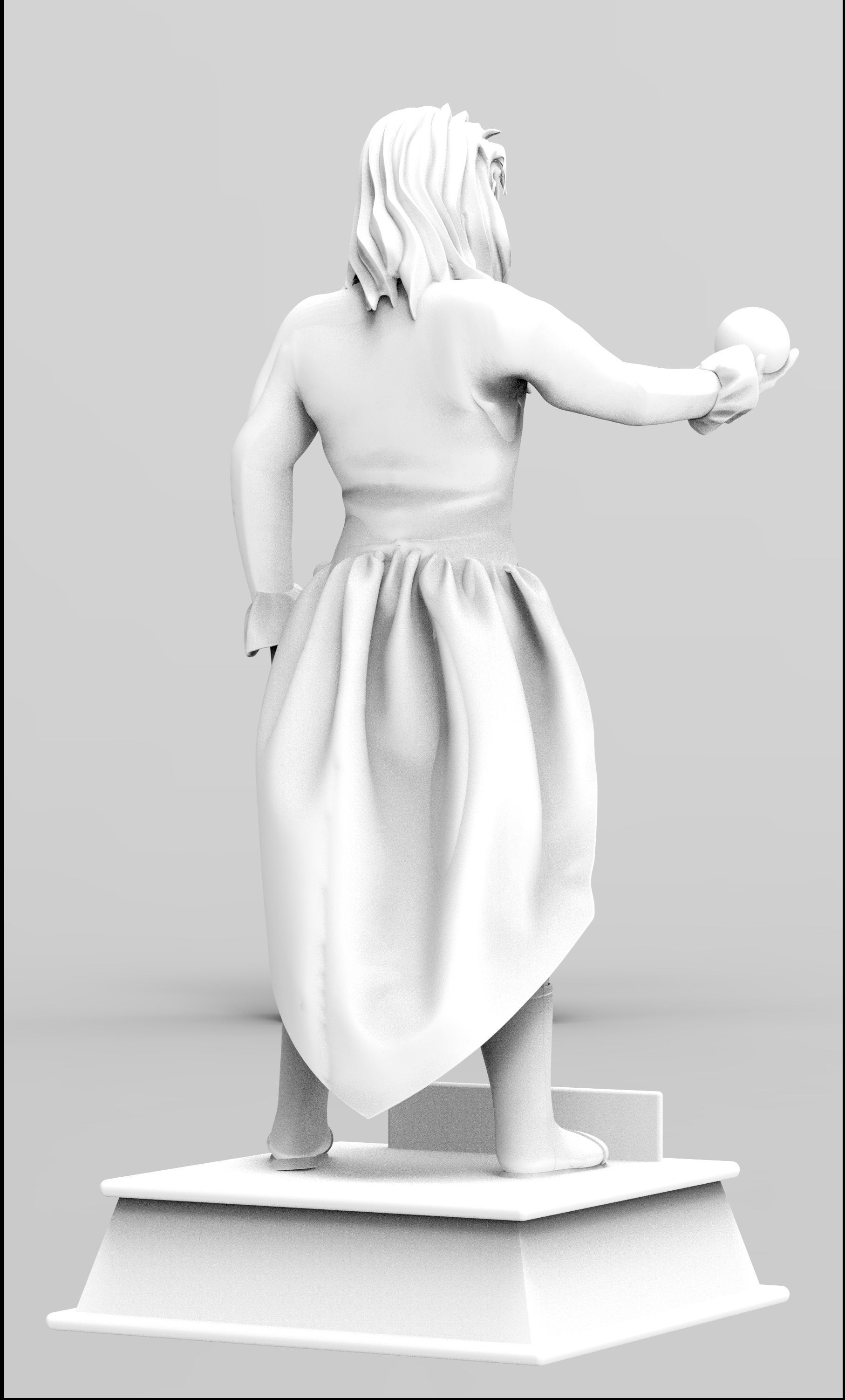 Labarynth  Jareth the Goblin King 3D print model_5