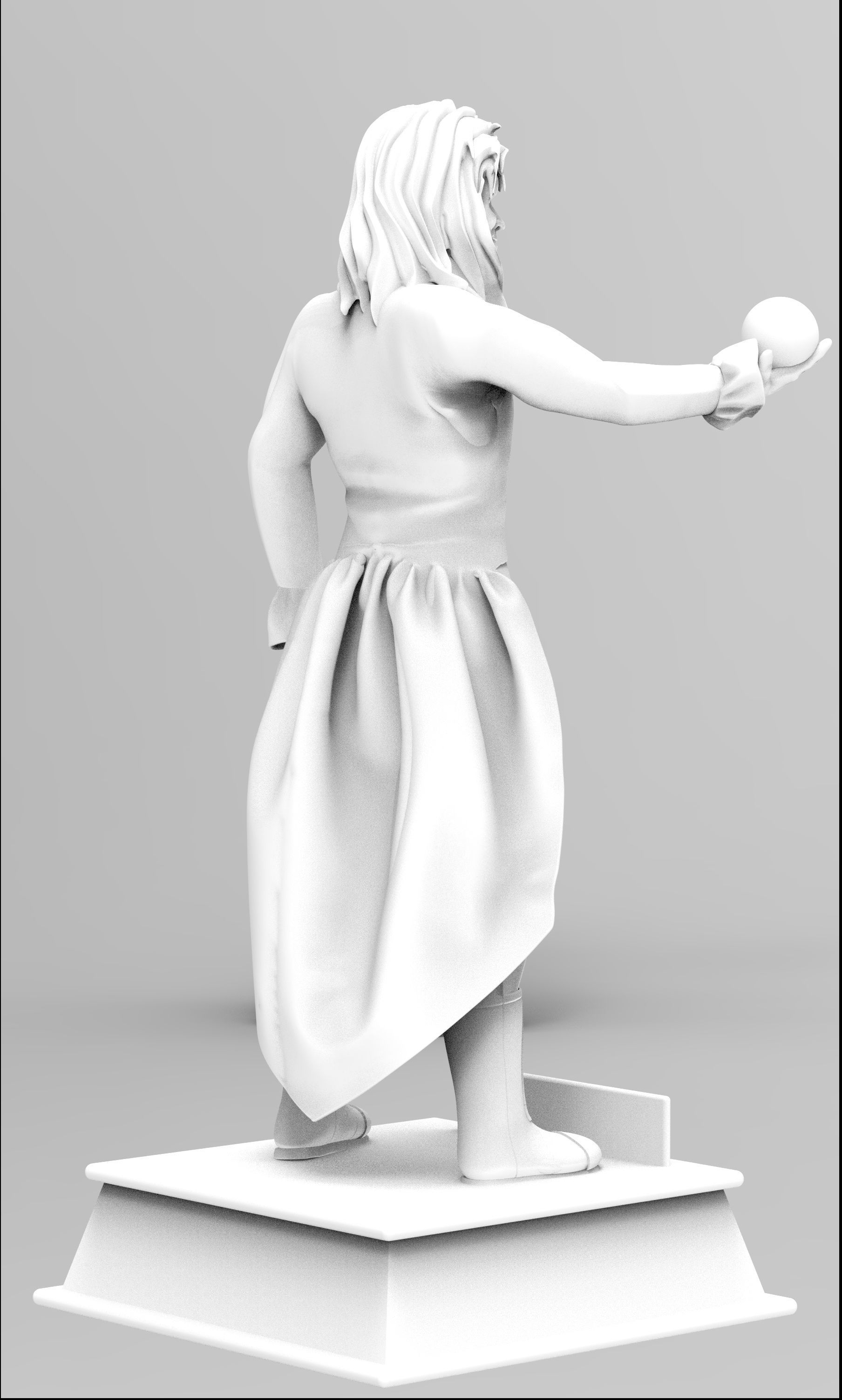 Labarynth  Jareth the Goblin King 3D print model_4