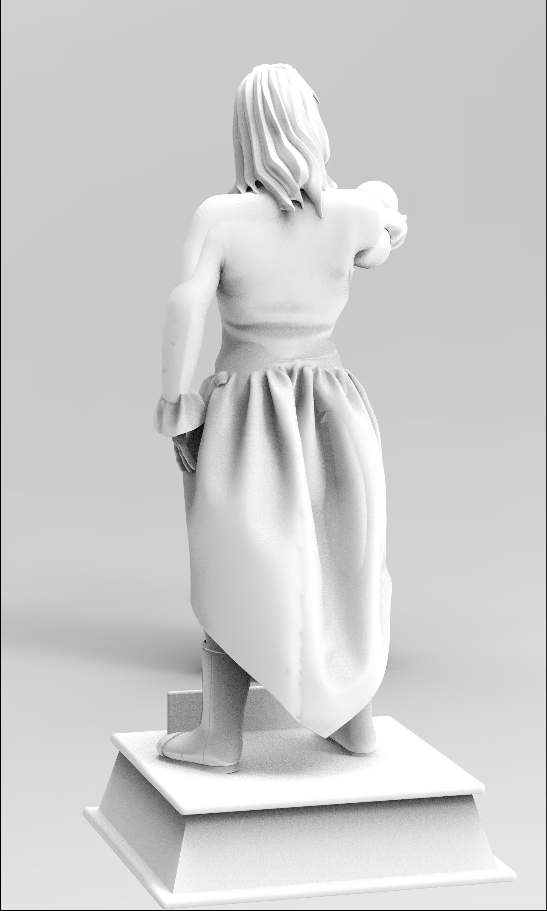 Labarynth  Jareth the Goblin King 3D print model_7