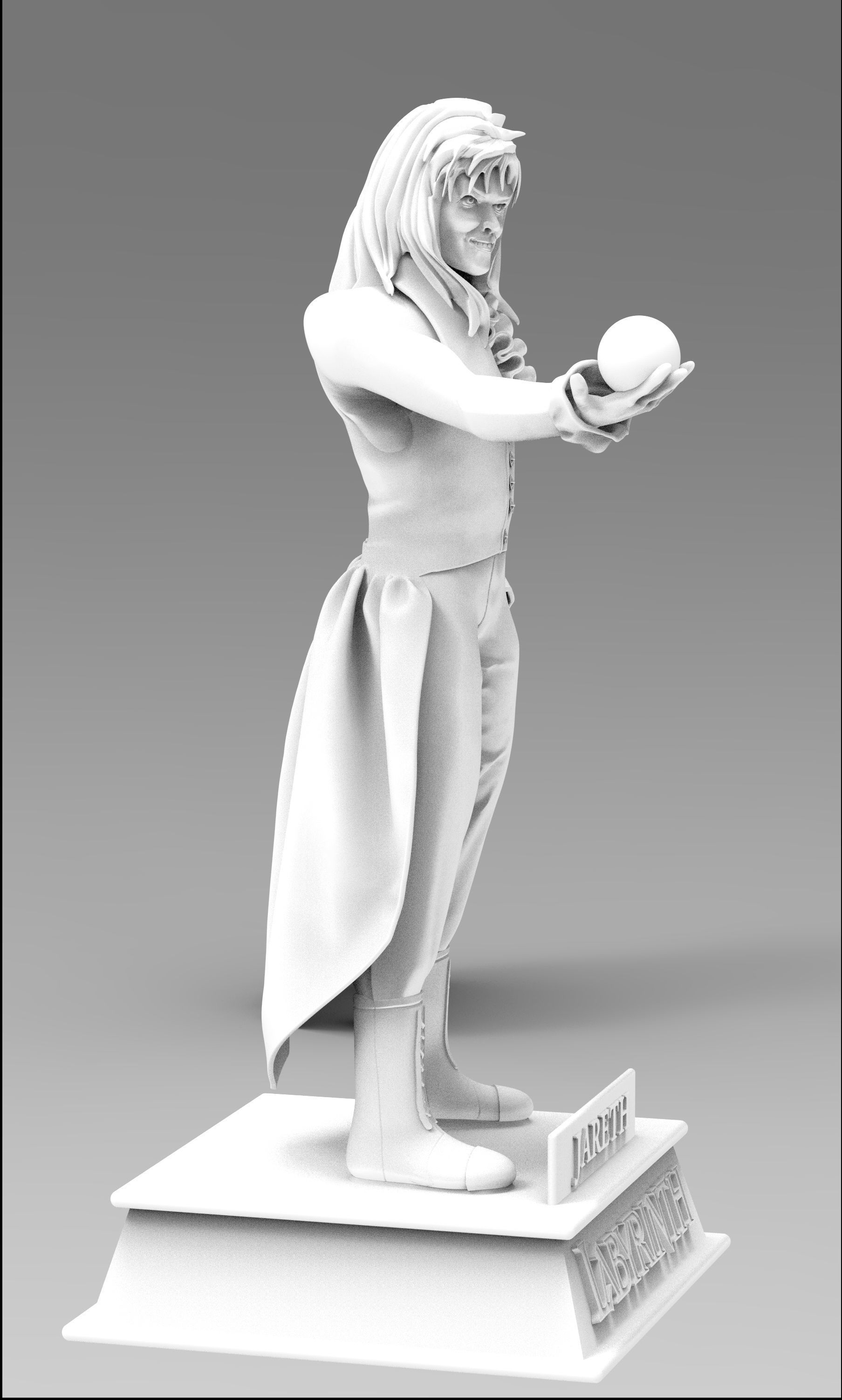 Labarynth  Jareth the Goblin King 3D print model_2
