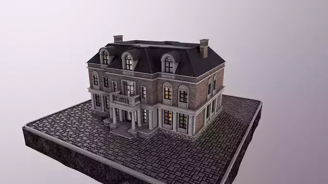 Primary City house PBR 4k textures