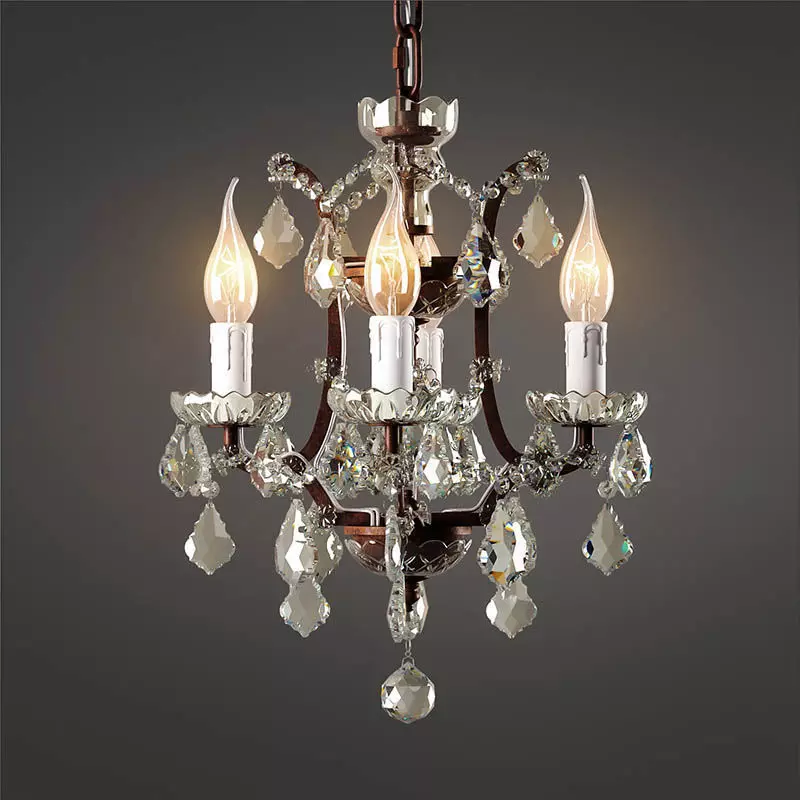 Crystal Chandelier Extra Small 3D print model