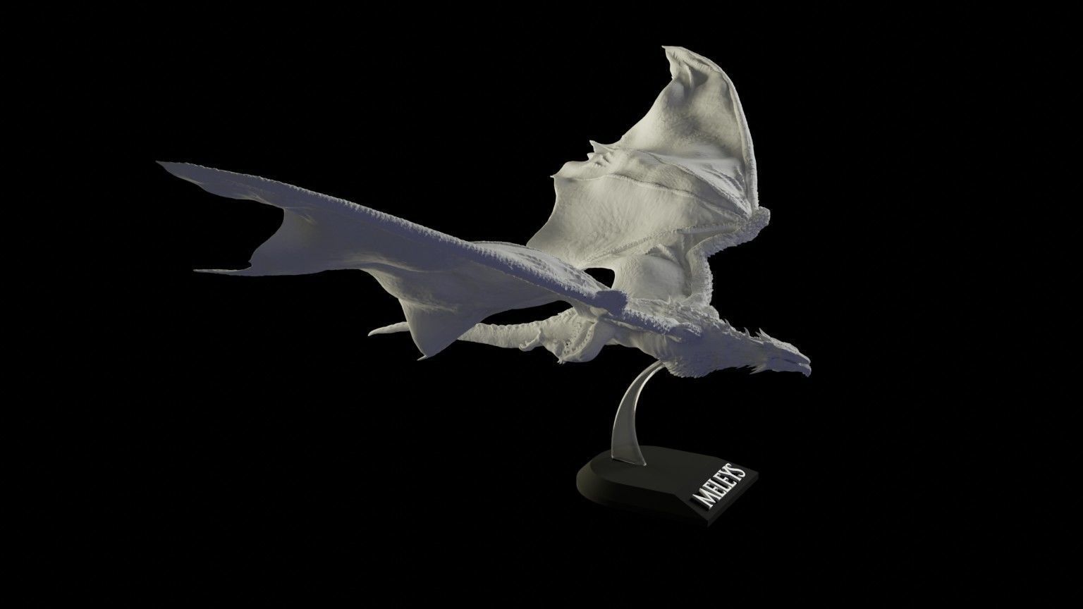 Meleys from The House of the Dragon 3D print model_2