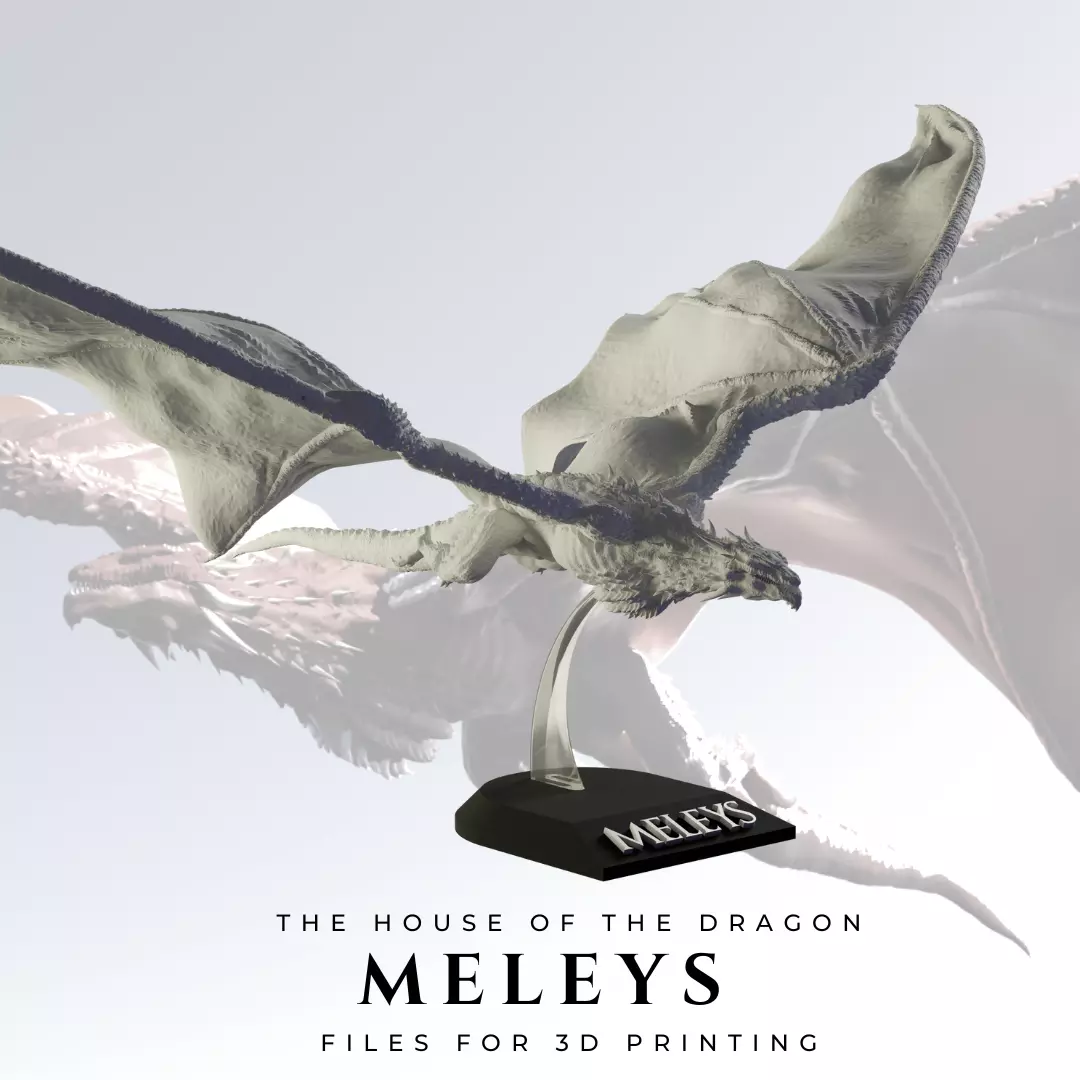 Meleys from The House of the Dragon 3D print model_0