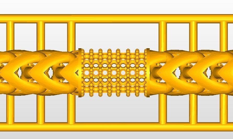 cuban chain 3D print model_1