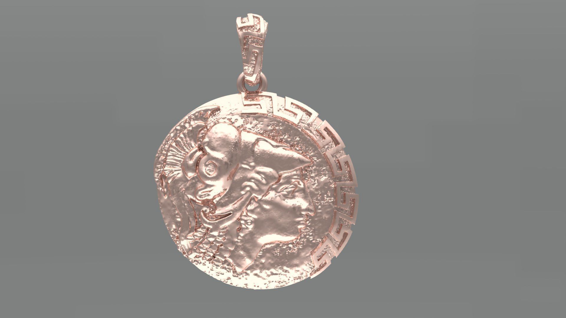 ATHENA NECKLACE  3D print model_15