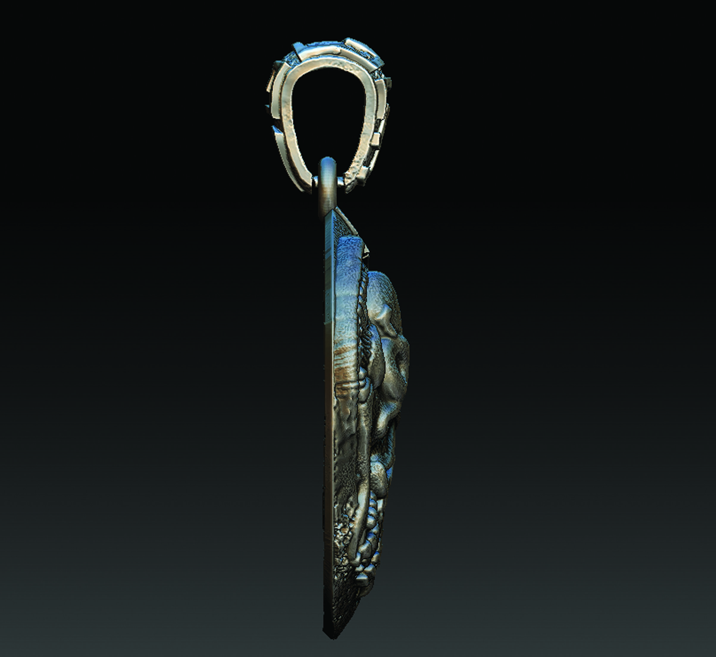 ATHENA NECKLACE  3D print model_8